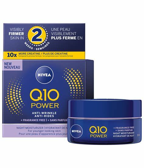 Soin de nuit anti-âge Nivea Q10 Power