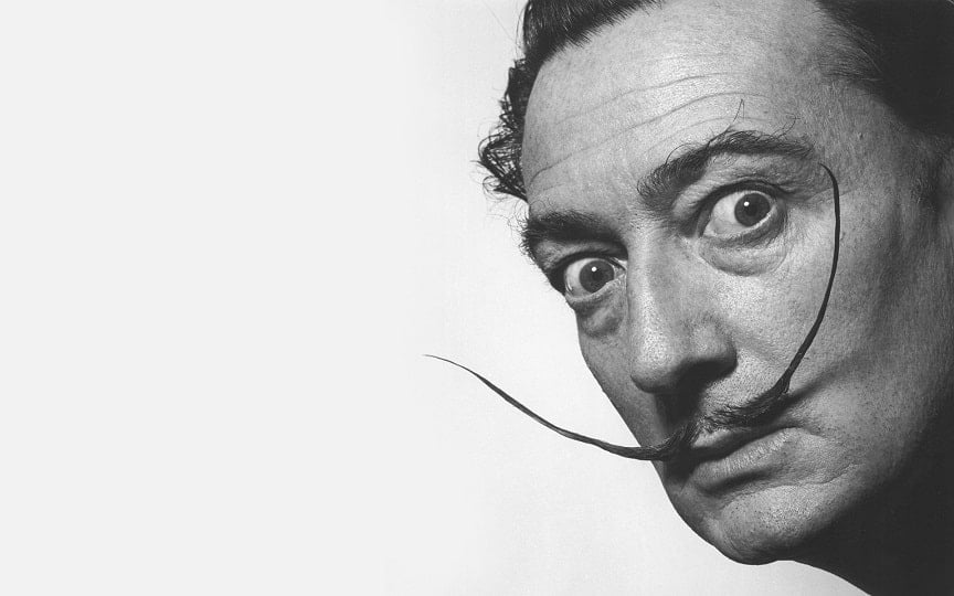 moustache Dali 